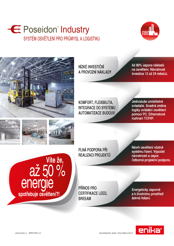 lighting control system for industry and logistics